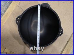 12 Liters Uzbek Cast Iron Kazan For Plov Shurpa