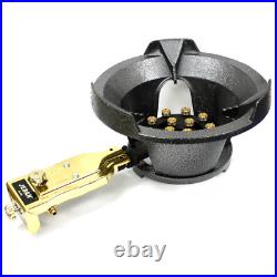 15 Large Cast iron 13 Jet Nozzle Burner LP Propane Gas Outdoor Cooking Stove