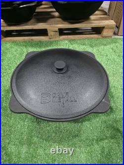 16 Liters Uzbek Cast Iron Kazan For Plov Shurpa