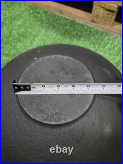 16 Liters Uzbek Cast Iron Kazan For Plov Shurpa