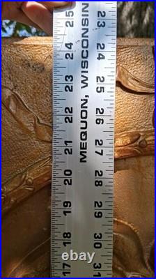 1800's Antique Cast Iron Fireplace Stove Plate Cover Diana/Cherubs, #1 Read Look