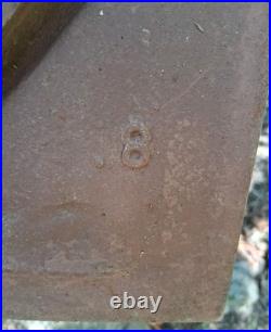 1800's Antique Cast Iron Fireplace Stove Plate Cover Diana/Cherubs, #1 Read Look
