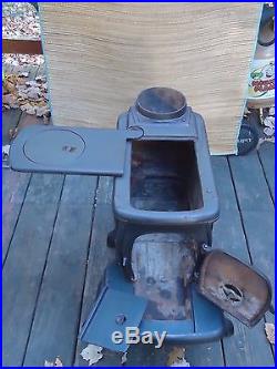 1905-1923 Martin Stove And Range Cook Heating Stove, Cast Iron, Nice Piece