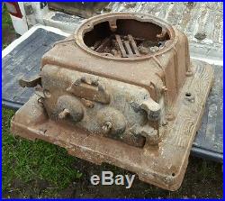 1912 Antique Estate No 249 Railroad Rr Caboose Cast Iron Stove Train Pot Belly