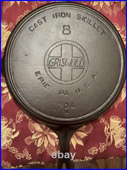 1916-1929 Griswold no. 8 Slant EPU Cast Iron Skillet 1916-1929 Griswold no. 8 Slant EPU Cast Iron Skillet