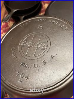 1916-1929 Griswold no. 8 Slant EPU Cast Iron Skillet 1916-1929 Griswold no. 8 Slant EPU Cast Iron Skillet