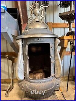 1917 cast iron parlor stove by C Emrich Columbus Ohio in Number 75