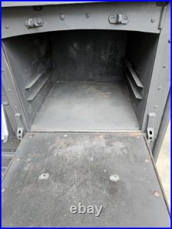 1920s Antique Home Comfort Wood Stove Wrought Iron Range Company