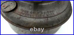 1920s Antique Perfection Oil Kerosene Heater 1527 Pyrex Glass Insert Metal