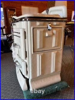 1930's Vintage Belgian Cast Iron Apartment Stove
