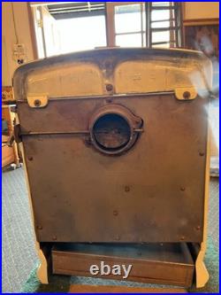 1930's Vintage Belgian Cast Iron Apartment Stove