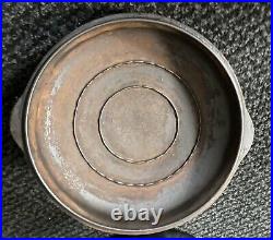 1936 Sears Golden Jubilee Art Deco dutch oven Very nice Columbus Iron works