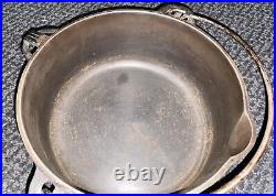 1936 Sears Golden Jubilee Art Deco dutch oven Very nice Columbus Iron works