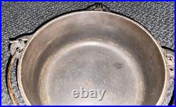 1936 Sears Golden Jubilee Art Deco dutch oven Very nice Columbus Iron works