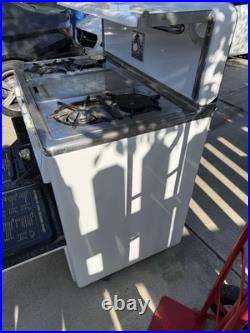 1940s Era Wedgewood Double Stove with 4 Burners + Griddle 1940s Era Wedgewood Double Stove with 4 Burners + Griddle