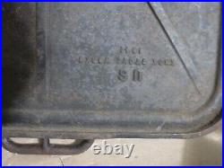 1941 military ww2 Knox Stove Works No. 25 Cast-Iron Griddle 34x21 sits flat