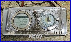 1950s Wedgewood Vintage Stove Part Deluxe Clock complete with wiring harness