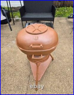 1955 Century Atlanta Stove Works Vintage Heavy Cast Iron Deluxe Cue Grill