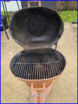 1955 Century Atlanta Stove Works Vintage Heavy Cast Iron Deluxe Cue Grill