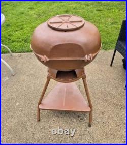 1955 Century Atlanta Stove Works Vintage Heavy Cast Iron Deluxe Cue Grill