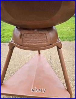 1955 Century Atlanta Stove Works Vintage Heavy Cast Iron Deluxe Cue Grill