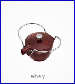 1.2 qt, Round, Tea Kettle, Grenadine