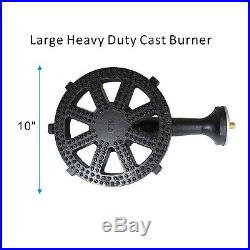 200,000BTU Outdoor Camping High Pressure Burner Stove Propane Gas Cooker withStand