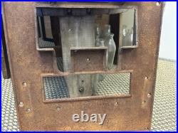 23 Antique Cast Iron Door Wise Furnace Akron Ohio Sign Vintage Stove Plate Owl