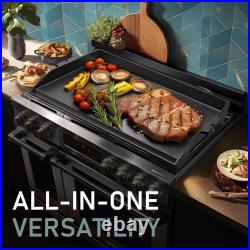 23 x 16 Cast Iron Griddle for Gas Grill and Stove Top, Universal Flat Top G