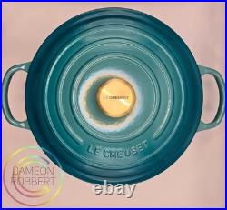 #28 7.25-Qt. Signature ECI Dutch Oven? Riviera Bleu? NIB+? LC GIFT WithPURCHASE