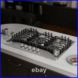 30 Inch Gas Cooktop with 5 World Class Made in Italy SABAF Burners, LPG/NG Co