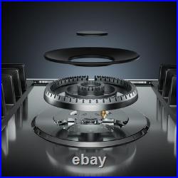 30 Inch Gas Cooktop with 5 World Class Made in Italy SABAF Burners, LPG/NG Co
