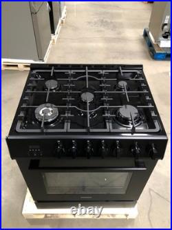 30 in. Gas Range, 5 Burners, Matte Black (OPEN BOX, COSMETIC IMPERFECTIONS)