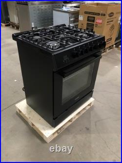 30 in. Gas Range, 5 Burners, Matte Black (OPEN BOX, COSMETIC IMPERFECTIONS)