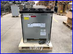 30 in. Gas Range, 5 Burners, Matte Black (OPEN BOX, COSMETIC IMPERFECTIONS)