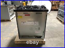 30 in. Gas Range, 5 Burners, Matte Black (OPEN BOX, COSMETIC IMPERFECTIONS)