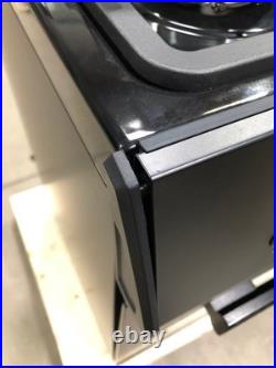 30 in. Gas Range, 5 Burners, Matte Black (OPEN BOX, COSMETIC IMPERFECTIONS)