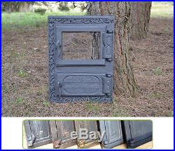 31,5x42,5 Cast iron fire door clay / bread oven / pizza stove smoke house DZ021