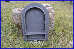 33x49,5 New Cast iron fire door clay / bread oven / pizza stove fireplace DZ005