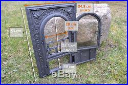 34,5x53cm New Cast iron fire door clay / bread oven /pizza stove fireplace DZ019