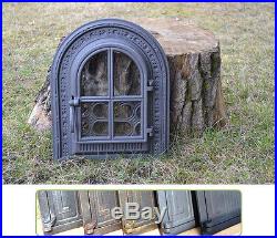 35x42,5cm Cast iron fire door clay / bread oven / pizza stove smoke house DZ020