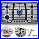 36 5 Burners Built-In Stove Top Gas Cooktop Precise VEVOR Kitchen PROFESSIONAL