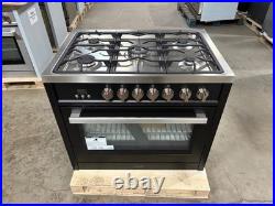 36 in. Gas Range, 5 Burners, Matte Black (OPEN BOX, COSMETIC IMPERFECTIONS)
