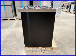 36 in. Gas Range, 5 Burners, Matte Black (OPEN BOX, COSMETIC IMPERFECTIONS)