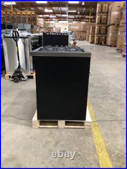 36 in. Gas Range, 5 Burners, Matte Black (OPEN BOX, COSMETIC IMPERFECTIONS)
