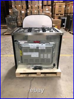 36 in. Gas Range, 5 Burners, Matte Black (OPEN BOX, COSMETIC IMPERFECTIONS)