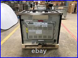 36 in. Gas Range, 5 Burners, Matte Black (OPEN BOX, COSMETIC IMPERFECTIONS)
