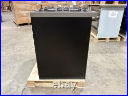 36 in. Gas Range, 5 Burners, Matte Black (OPEN BOX, COSMETIC IMPERFECTIONS)