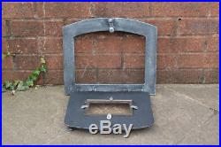 37.3 x 31.5 cm cast iron fire door clay bread oven doors pizza stove smoke house