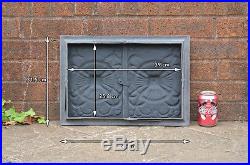 45 x 31.5 cm cast iron fire door clay / bread oven doors pizza stove fireplace